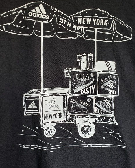 Adidas New York 5th Ave T-Shirt - Picture 3 of 5